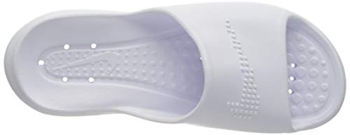Nike Victori One Shower Slide, Sandal Mujer, White/White-White, 44.5 EU
