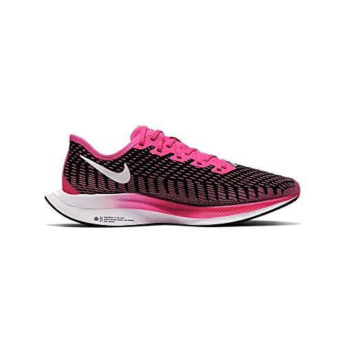 Nike Wmns Zoom Pegasus Turbo 2, Zapatillas para Correr Mujer, Pink Blast/White-Black-True Berry, 41 EU