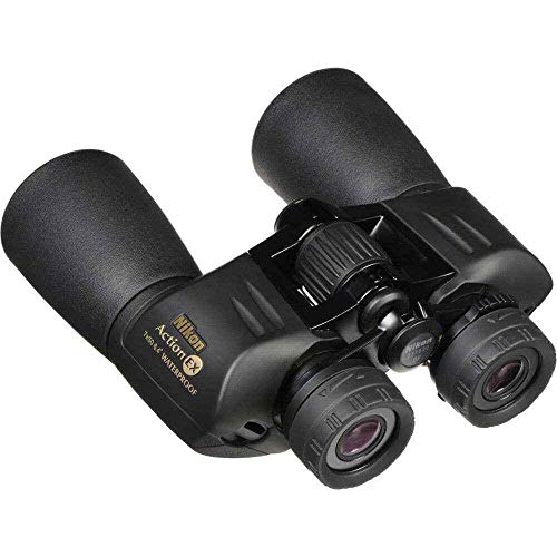 Nikon 7239 Action - Binocular todo terreno (7 x 50, prisma de porro, lentes asféricas, resistentes al agua)