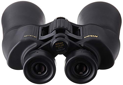 Nikon Aculon A211 12X50-Binoculares (ampliación 12x, Objetivo 50 mm), Color Negro, 12x50