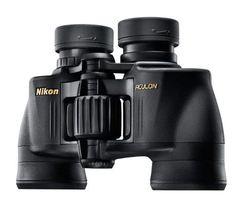 Nikon Aculon A211 7X35 - Binoculares (ampliación 7X, Objetivo 35 mm), Color Negro