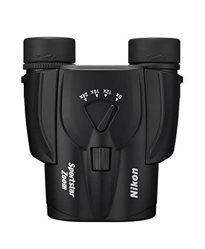 Nikon Binocular's Sportstar Zoom 8-24×25 Negro, Pequeño