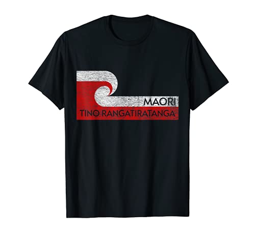 NUEVA ZELANDA MAORI BANDERA TINO RANGATIRATANGA Camiseta