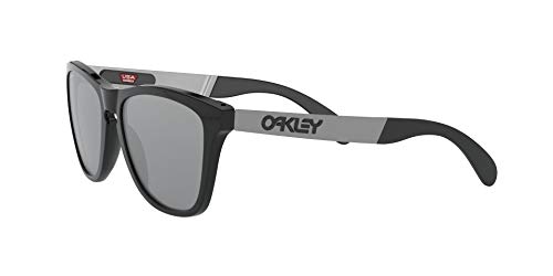 Oakley Frogskins Mix Gafas, Schwarz, 55 para Hombre