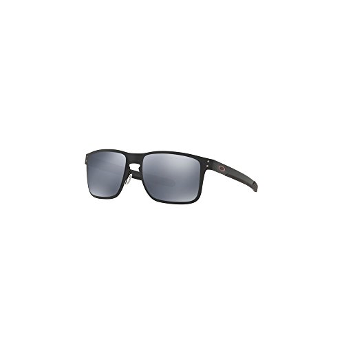 Oakley Holbrook Metal Sunglasses (Matte Black, Black Iridium Polarized)