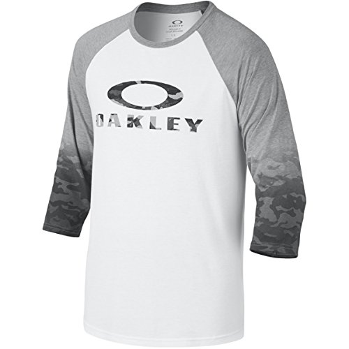 Oakley Kicker Raglan Hombre - Blanco - Small