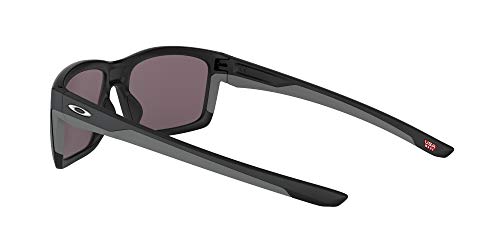 Oakley Mainlink Gafas de sol para hombre, polarizadas, Negro, 57