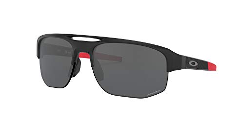 Oakley Men's OO9424F Mercenary Asian Fit Rectangular Sunglasses, Ohtani Matte Black/Prizm Black, 68 mm