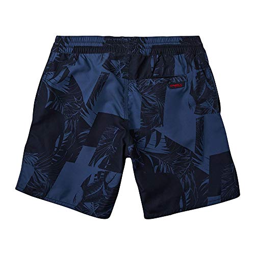 O'Neill Pb Cali Floral Shorts, Bañador para Niños, Multicolor (5950 Blue AOP W/ Blue), 140