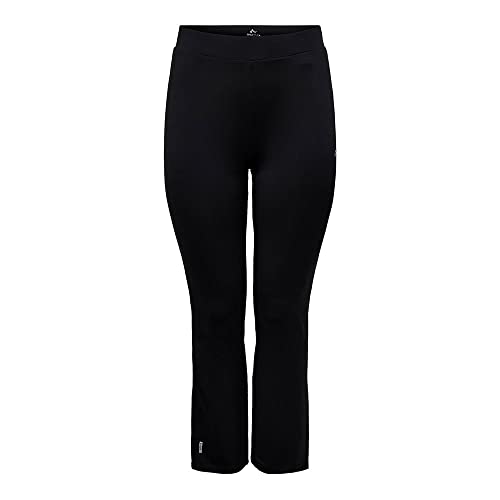 Only Onpnicole Jazz Training Pants Curvy-Opus Pantalones de Deporte, Negro (Black Black), 50 (Talla del Fabricante: 48/50) para Mujer