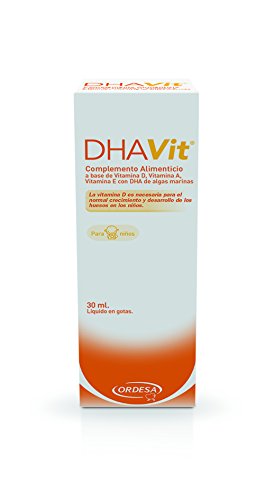 Ordesa DHAVit - Complemento Alimenticio con Vitamina D, Vitamina A, Vitamina E, 30 ml (Paquete de 1)