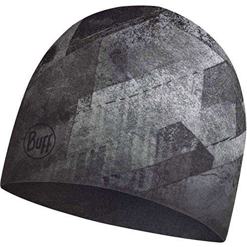 Original Buff Microfiber Reversible Hat Concrete Grey Gorro, Unisex Adulto, Talla única