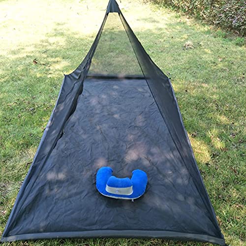 Outdoor Travel Portable Tent Single Travel Tent with Floor Mat, Easy to Store, Not Waterproof
