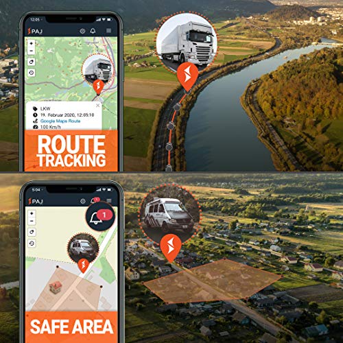 PAJ GPS Professional Finder 3.0 GPS- Marca Alemana- Localizador Protección Antirrobo de Coches, Motos y Camiones con conexión Directa a la batería- Seguimiento en Vivo