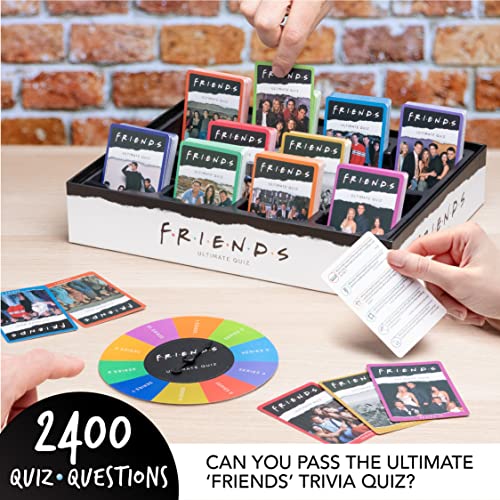 Paladone Friends Ultimate Trivia Quiz – 391 – Tarjetas de Preguntas de Doble Cara – más de 2000 Preguntas – Producto Oficial con Licencia