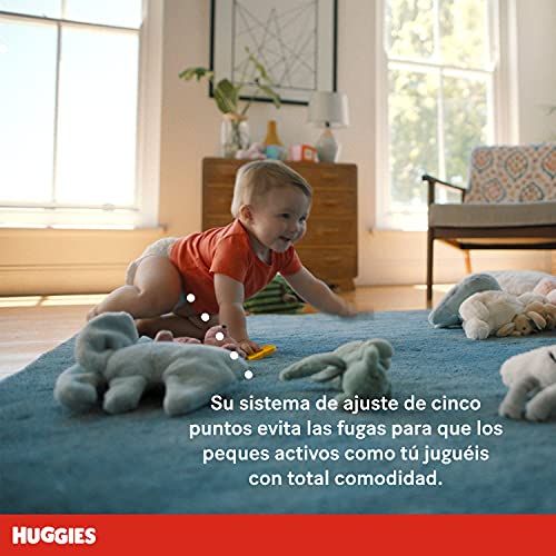 Pañales para bebé Huggies Ultra Comfort, talla 3 (4-9 kg), 168 unidades