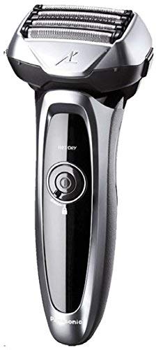 Panasonic ES-LV65-S803 Premium Wet & Dry - Afeitadora Eléctrica para Hombre/Máquina de Afeitar de Láminas para Barba Recargable e Inalámbrica Fabricada en Japón (Motor Lineal, Wet&Dry, 5 Cuchillas)