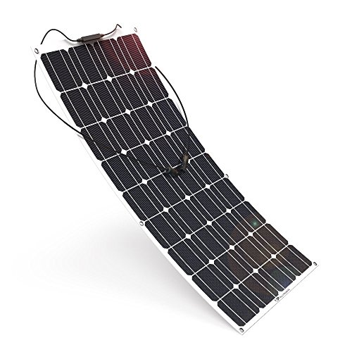 Panel Solar Flex 150w Monocrystalline 12v Placa Solar Flexible EFTE 150w Ideal para Autocaravana,Caravana y Barco