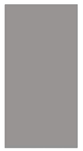 Panorama Alfombra Vinílica Lisa Gris 80x150 cm - Alfombra Cocina Vinilo - Alfombra Salón Antideslizante, Antihongos e Ignífuga - Alfombras Grandes - Alfombras PVC