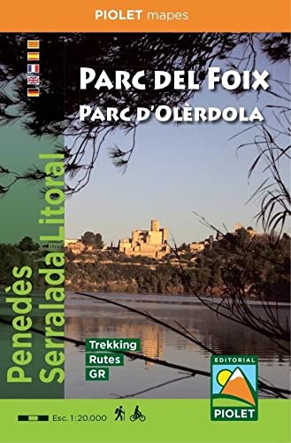 Parc Del Foix. Parc D'olèrdola 1: 20.000: Penedès. Serralada Litoral