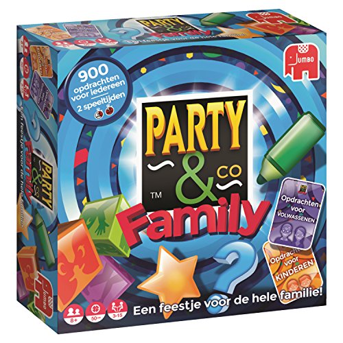 Party & Co. Family Niños y adultos Juegos de preguntas - Juego de tablero (Juegos de preguntas, Niños y adultos, 25 min, 50 min, Niño/niña, 8 año(s))