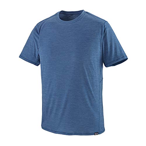 Patagonia M's Cap Cool Lightweight Shirt Camiseta, Superior Blue-Light Superior Blue X-Dye, S para Hombre