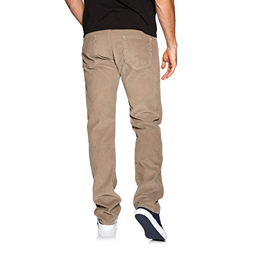 Patagonia M's Straight Fit Cords-Reg Pantalones, Mojave Khaki w/Mojave Khaki, 28 para Hombre