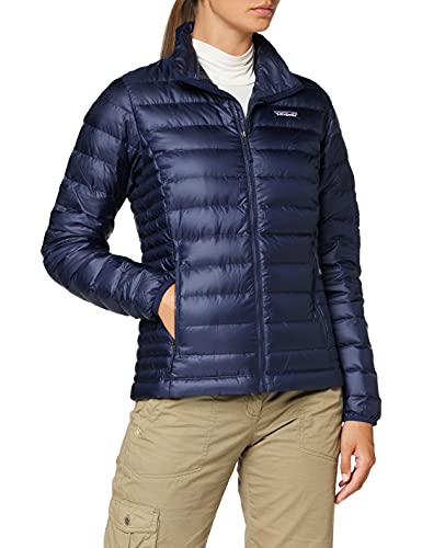 PATAGONIA W's Down Sweater Chaqueta, Classic Navy, L para Mujer