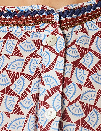 Pepe Jeans Jill Blusa, Multicolor (Multi 0AA), Medium para Mujer