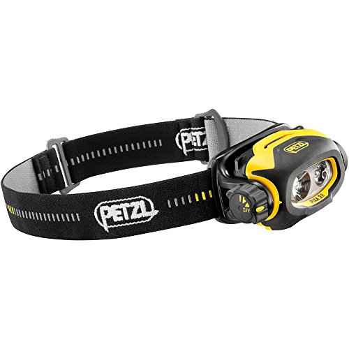 Petzl PIXA 3R - Linterna (Headband Flashlight, Negro, Amarillo, IP67, Polímero de Litio)