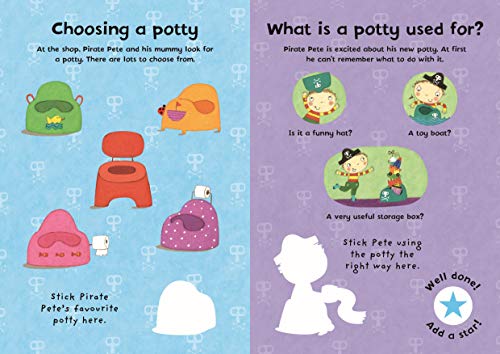 Pirate Pete's Potty sticker activity book (Pirate Pete and Princess Polly)