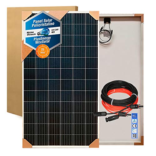 Placa Solar 150w Panel Solar Fotovoltaico Polycrystalline with Cables and connectors