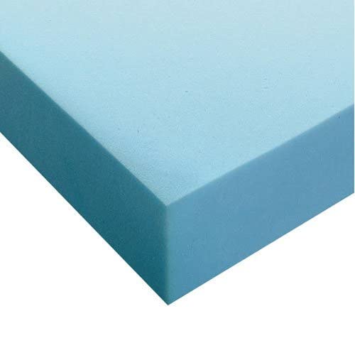 Planchas goma espuma poliuretano - Densidad Media D25kg (100x200x15cm) Azul- espuma para tapizar, espuma sofa, colchones, cojines, relleno, guata, colchones para furgonetas camper, colchones espuma
