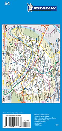 Plano Paris Plan et Index: City Plans (Planos Michelin)