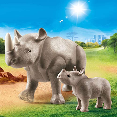 PLAYMOBIL 70357 Rinoceronte con Bebé