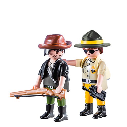 Playmobil Duo Pack Ranger y Cazador Furtivo 9217