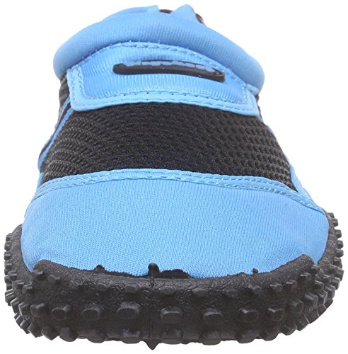 Playshoes Zapatillas de Playa con protección UV, Zapatos de Agua Mujer, Azul (Blau 7), 39 EU