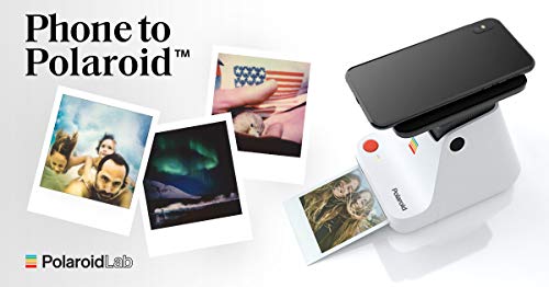 Polaroid 9019 Polaroid Lab - Impresora instantánea, color blanco