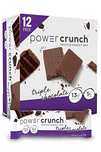 Power Crunch Triple Chocolate, 1.4-Ounce Bar , 12 count