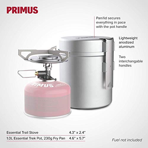 Primus Unisex – Adulto Essential Trail Kocher, rojo, talla única