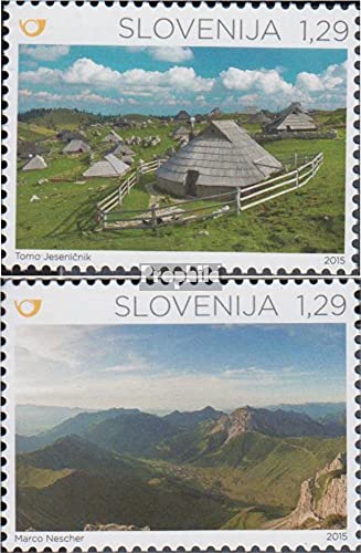 Prophila Collection Eslovenia 1164-1165 (Completa.edición.) 2015 hábitat Alpes (Sellos para los coleccionistas) paisajes