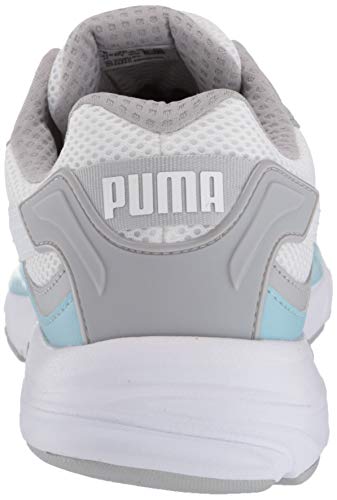 PUMA Axis, Deportivas. Unisex Adulto, Aquamarine High Rise-Zapatillas de Deporte, Color Blanco, 45.5 EU