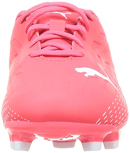 PUMA Ultra 4.3 Fg/Ag Jr, Zapatos de Fútbol Unisex-Niños, Rosa (Sunblaze), 37.5 EU