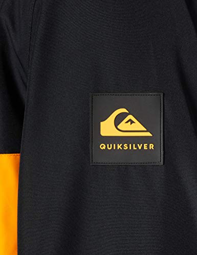 Quiksilver Steeze - Chaqueta Shell Para Nieve Para Hombre Chaqueta Shell Para Nieve, Hombre, true black, XS