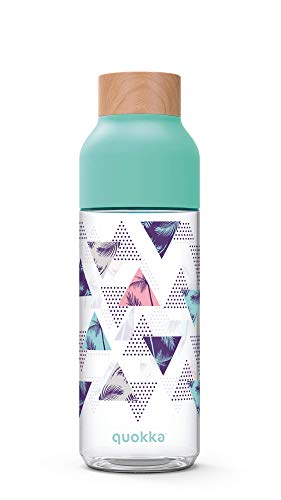 Quokka Ice - Palm Springs 720 ML| Botella de Agua Reutilizable de Tritan - Libre de BPA | Amplia Apertura para Rellenar y con tapón antigoteo