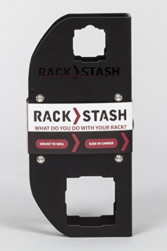Rack Stash Soporte de Almacenamiento para Bicicleta, esquí y Carga, de 5 cm, Compatible con Thule, Yakima, Saris, Allen, Swagman Carriers