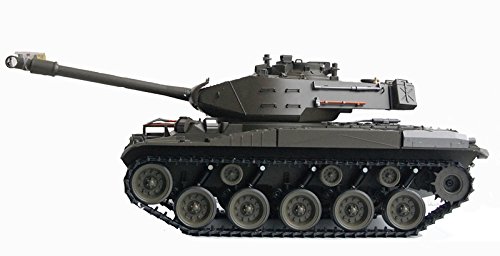 RC tanque M41 A3 "WALKER BULLDOG" Heng Long humo y sonido+Metal gear con 2,4 GHz Mando a distancia