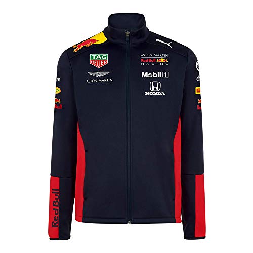 Red Bull Racing Official Teamline Chaqueta Softshell, Hombres Medium - Original Merchandise