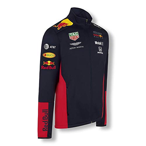 Red Bull Racing Official Teamline Chaqueta Softshell, Hombres Medium - Original Merchandise