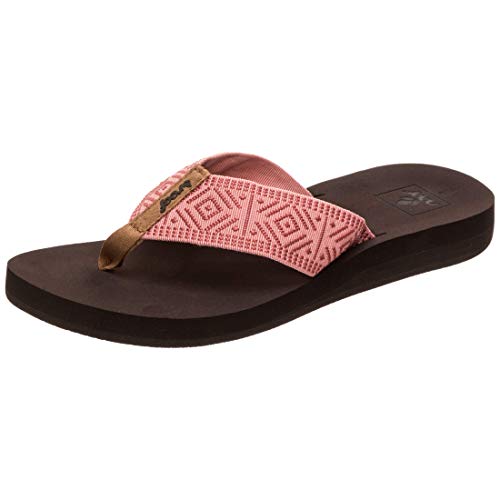 Reef Spring Woven, Chanclas Mujer, Dusty Coral, 38.5 EU